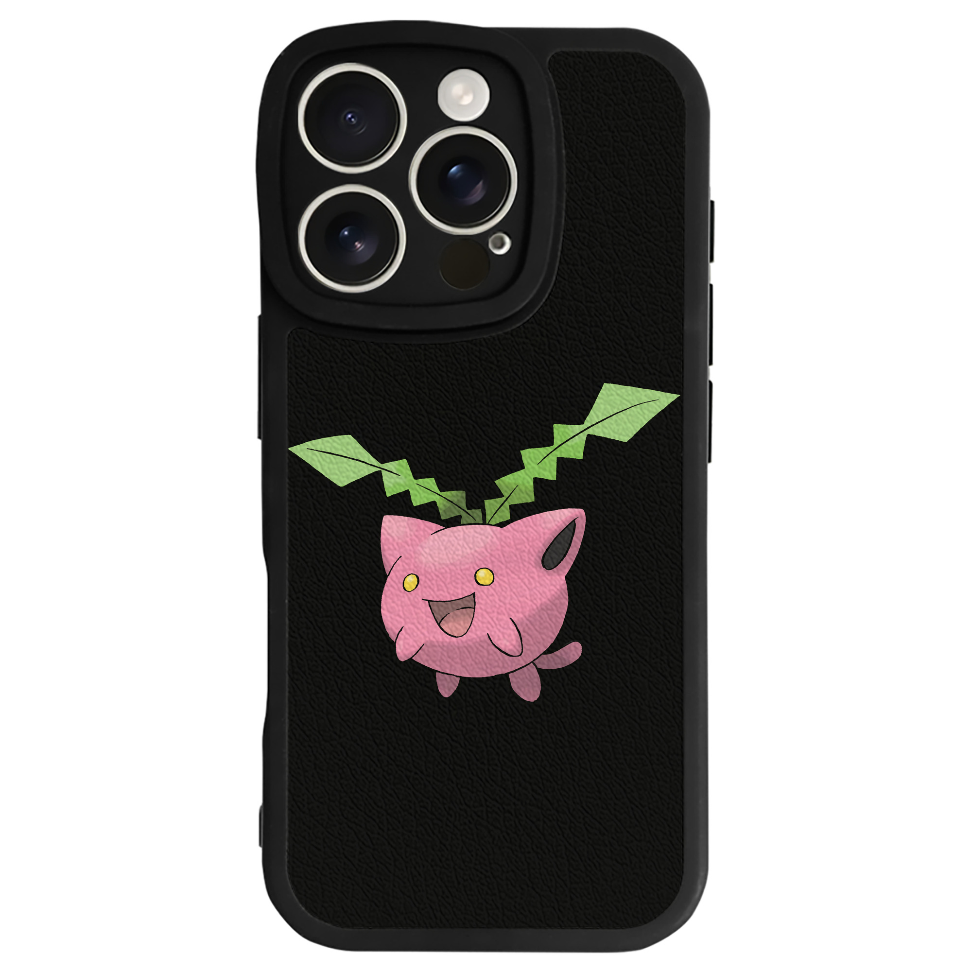 （画像用） ポケットモンスター Pokémon 【iPhone 16シリーズ対応】シリコンスマホケース（レザー調） 材質：シリコン